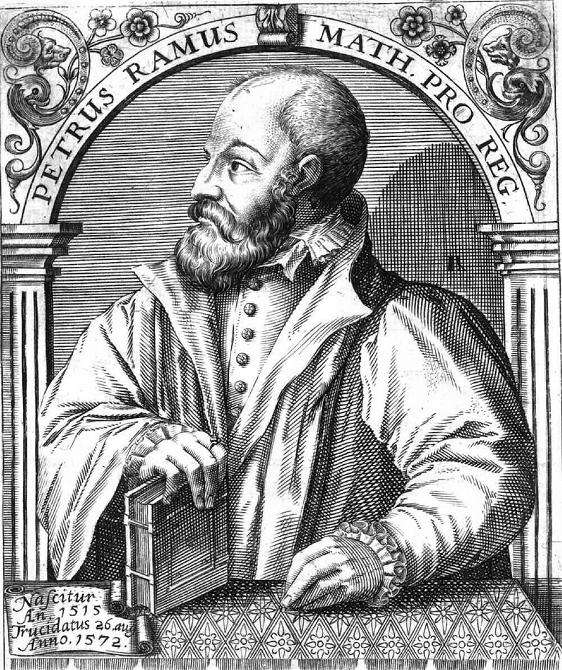 Pierre de la Ramée, 1512-1572